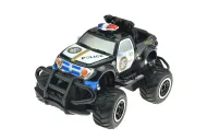 Auto policejní 14 cm, RC - Černé 111271