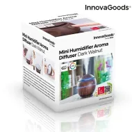 Zvlhčovač vzduchu Mini Aroma Diffuser Dark Walnut InnovaGoods