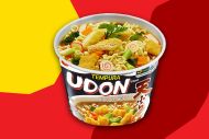 Tempura Udon Big Bowl instantní nudlová polévka, 111g NONGSHIM