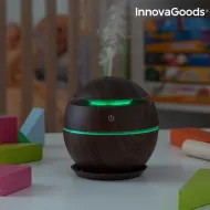 Zvlhčovač vzduchu Mini Aroma Diffuser Dark Walnut InnovaGoods