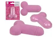 Perličková přísada do koupele - Jahodový penis, cca 100 g