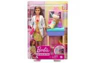 Panenka Barbie Povolání herní set Dětská doktorka bruneta, Mattel GTN52