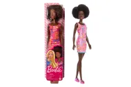 Barbie květinové šaty růžové, Mattel HGM58