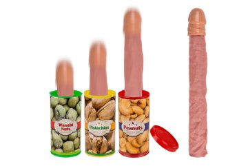 Veselý žert - Vyskakovací penis v plechovce