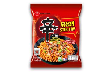 Pikantní smažené instantní nudle Nongshim Shin Ramyun, 131 g