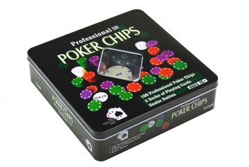 Poker sada v plechové krabičce