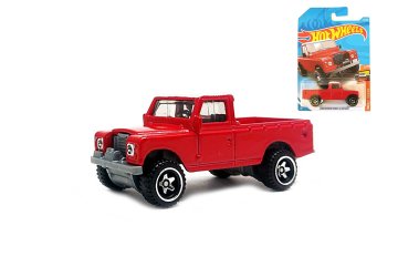 Hot Wheels angličák Land Rover Series III Pickup…