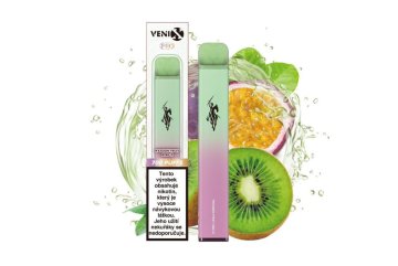 VENIX PRO - PASSION FRUIT KIWI-X (marakuja a kiwi), 700 potahů, 1,62% nikotinu, 10ks