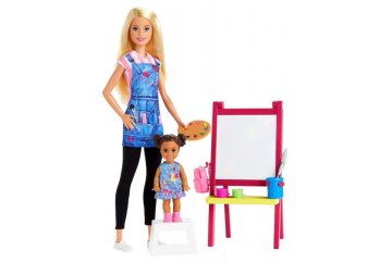 Barbie Povolání herní set Učitelka umění, Mattel GJM29