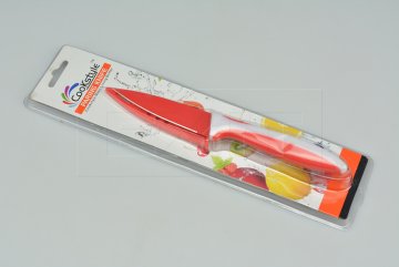 Kuchyňský nůž COOKSTYLE (20cm) včetně pouzdra na čepel - Červený