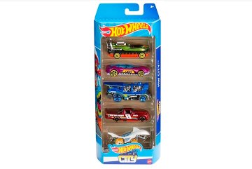 Hot Wheels Sada autíček 5-Pack HW City HLY67