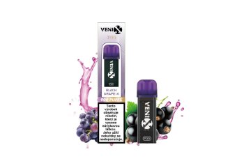 VENIX POD BLACK GRAPE-X 20mg/ml 10ks