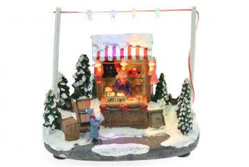 Vánoční scéna - Obchod s hračkami