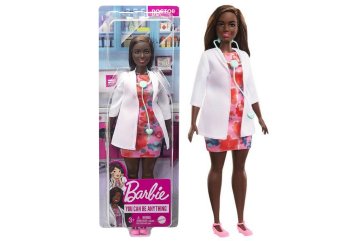 Barbie První povolání Doktorka černoška, Mattel GYT29