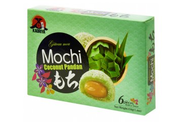 Mochi Coconut Pandan rýžové koláčky 210g