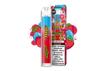 Kurwa Collection Strawberry Ice 700 potahů, 20mg/ml, 10ks